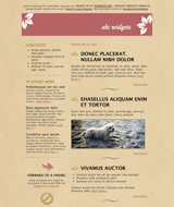 template 7 menu sinistra